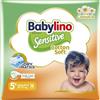 Babylino Sensitive Pannolini Taglia 5+, Junior Plus (12-17Kg), 16 Unità