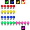 Lampadine Colorate LED Attacco B22 Baionetta 3W = 30W AC 220V-240V 240 Lumens