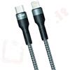 aglow.it Cavo Usb C Lightning PD 27W 3.0mt compatibile con iPhone Pro Max XS plus AirPods