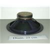 IREL WOOFER ALTOPARLANTE IREL 25CM PER CASSE ACUSTICHE HI-FI 15OHM 50WATT HI-FI CAR