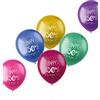 Folat - Palloncini Shimmer 50 Anni Multicolore 33cm - 6 pezzi