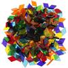160g multicolore puzzle mosaico tessere di vetro geometria mosaico opere d'arte