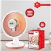 HOOMEI Stufa Elettrica 30 CM Calorifero Resistenza In Carbonio Riscaldante 600W HM-8950