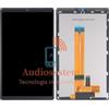 SAMSUNG DISPLAY TOUCH SCREEN per SAMSUNG GALAXY A7 LITE SM-T220 WIFI SCHERMO VETRO NERO