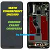 HUAWEI DISPLAY+TOUCH SCREEN+TASTO +FRAME CORNICE PER HUAWEI P20 PRO CLT-L29 NERO VETRO
