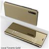 AUDIOSYSTEM COVER CLEAR VIEW CASE HUAWEI P20 PRO CLT-L09 L29 SPECCHIO FLIP CUSTODIA SMART