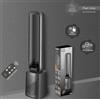 HOOMEI Ventilatore a Torre Senza Pale Touch Control Telecomando Ioni Timer 50W HM-8295