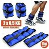 PESI CAVIGLIE E POLSI SPORT FITNESS POLSIERE CAVIGLIERE 1Kg 2KG 3kg 4KG 5KG 6KG