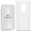 HUAWEI CUSTODIA COVER SILICONE CASE ORIGINALE HUAWEI MATE 20 HMA-L09 L29 POSTERIORE