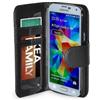 NO BRAND Cover per Samsung Core 2 G355 side open custodia per cellulare in black