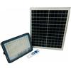 foyu fineblue solar light FARO FARETTO LED CON PANNELLO SOLARE LUCE FREDDA 120 WATT ESTERNO IP67