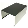 Whirlpool Elica Camino inferiore NERO per cappa aspiante 482000097704 originale Whirlpool Elica