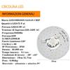 Zika Store Circolina LED 16-22-32-54W Modulo di Ricambio Magnetico per Neon e Plafoniere