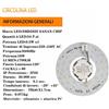 Zika Store Circolina LED 16-22-32-54W Modulo di Ricambio Magnetico per Neon e Plafoniere