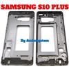 SAMSUNG FRAME ALLOGGIO DISPLAY SAMSUNG GALAXY S10 PLUS SM-G975 VETRO NERO TELAIO CORNICE