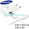 SAMSUNG CARICABATTERIE SAMSUNG ORIGINALE 10W EP-TA15 FAST CHARGING GALAXY NOTE 2 N7100