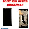 SONY DISPLAY TOUCHSCREEN FRAME ORIGINALE SONY XPERIA XA1 ULTRA G3221 G3212 VETRO NERO