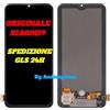 XIAOMI DISPLAY TOUCHSCREEN ORIGINALE XIAOMI MI10 LITE M2002J9G SCHERMO VETRO NERO MI 10