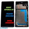 SONY DISPLAY LCD +TOUCH SCREEN + FRAME per SONY XPERIA Z3 D6603 SCHERMO NERO VETRO