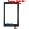 VETRO +TOUCH SCREEN PER AMAZON KINDLE FIRE HD7 2017 NERO TABLET SR043KL ZVLU739