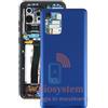 SAMSUNG VETRO BACK POSTERIORE per SAMSUNG GALAXY S10 LITE SM-G770 SCOCCA BLU COVER COLLA