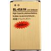 LOPURS BATTERIA GOLD DA 2850Mah PER LG K10 K420N F670 BL-45A1H POTENZIATA MAGGIORATA