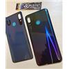 HUAWEI COVER BACK per HUAWEI NOVA 3 VETRO VIOLA PAR-AL00 LX1 LX9 BLU POSTERIORE AURORA
