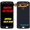 MOTOROLA DISPLAY LCD+ TOUCH SCREEN per MOTOROLA MOTO Z2 PLAY XT1710 SCHERMO NERO VETRO