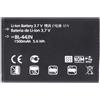 LG BATTERIA 1500Mah per LG OPTIMUS L3 E400 L5 E610 BLACK P970 C660 PRO BL-44JN