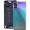 OPPO COVER BACK SCOCCA POSTERIORE per OPPO A72 4G CPH2067 VETRO RICAMBIO BLU VERDE