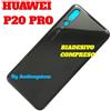 HUAWEI COVER BACK BIADESIVO adatto per HUAWEI P20 PRO CLT-L09 L29 NERO VETRO POSTERIORE