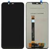 NOKIA DISPLAY TOUCH SCREEN NOKIA per 7.1 Plus (X7 2018) 8.1 TA-1119 SCHERMO VETRO NERO