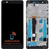 NOKIA DISPLAY TOUCH SCREEN +FRAME per NOKIA 5.1 TA-1061 TA-1075 SCHERMO VETRO NERO
