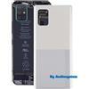 SAMSUNG COVER BACK VETRO POSTERIORE PER SAMSUNG GALAXY A51 5G SM-A516 +BIADESIVO BIANCO