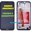 Huawei DISPLAY +TOUCHSCREEN +FRAME ORIGINALE HUAWEI P20 LITE ANE-LX1 VETRO SCHERMO NERO