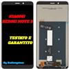 XIAOMI DISPLAY LCD+ TOUCH SCREEN per XIAOMI REDMI NOTE 5 NERO VETRO SCHERMO RICAMBIO