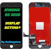 APPLEOEM DISPLAY TOUCHSCREEN+FRAME APPLE IPHONE SE 2020 A2296 A2298 RETINA SCHERMO NERO
