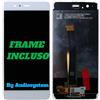 AUDIOSYSTEM DISPLAY TOUCH SCREEN FRAME PER HUAWEI P10 PLUS VKY-L09 VETRO SCHERMO BIANCO