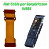 AUDIOSYSTEM FLAT FLEX ORIGINALE per SONY ERICSSON W595 W595i per DISPLAY LCD BIANCO TASTI KO