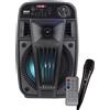 KARMA Ridem V Singer Diffusore Amplificato a Batteria 100W Max Portatile con Bluetooth