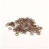 Vaessen Creative - Anelli in alluminio, per lavoretti artistici e bijoux, cioccolato, 7.25mmx150