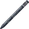 Caran d'Ache NEOCOLOR II 008 GRAUSCHWARZ/BLACK GREY (7500.008) / Pastelle 10 pezzi (1 confezione) / in cera acquerellabile/per carta, cartone, vetro, legno, pelle, pietra