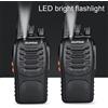 Baofeng 2 PEZZI RADIO BAOFENG BF-888S UHF WALKIE TALKIES 400-470MHz RICETRASMITTENTE