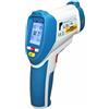 PeakTech P 4950 Termometro a infrarossi con data logger fino a 2200 °C doppio laser termoigrometro con funzione foto e registrazione video