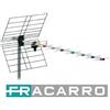 Fracarro ANTENNA YAGI BANDA LARGA ALLUMINIO GRIGLIA UHF FRACARRO 10 ELE GUADAGNO 13 DB F