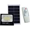 Faro led 600W con pannello solare crepuscolare ip66/67 luce fredda telecomando