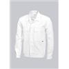 BP 1682 558 - Giacca da lavoro unisex, in tessuto misto resistente, taglia Mn, colore: Bianco