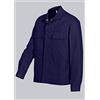 BP Workwear Basic 1485-060-10 - Giacca da lavoro con bottoni automatici nascosti, in puro cotone, vestibilità normale, taglia: 106/110, colore: Blu scuro