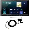 Pioneer SPH-DA230DAB-AN con Antenna Dab, Ricevitore multimediale 2 DIN da 6,8 con Apple CarPlay, Android Auto, Dab+ e Bluetooth