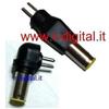 Aglow.it Connettore per HP e Dell 7.87x5.5mm, SPINA ADATTATORE HP DELL COMPAQ 7.